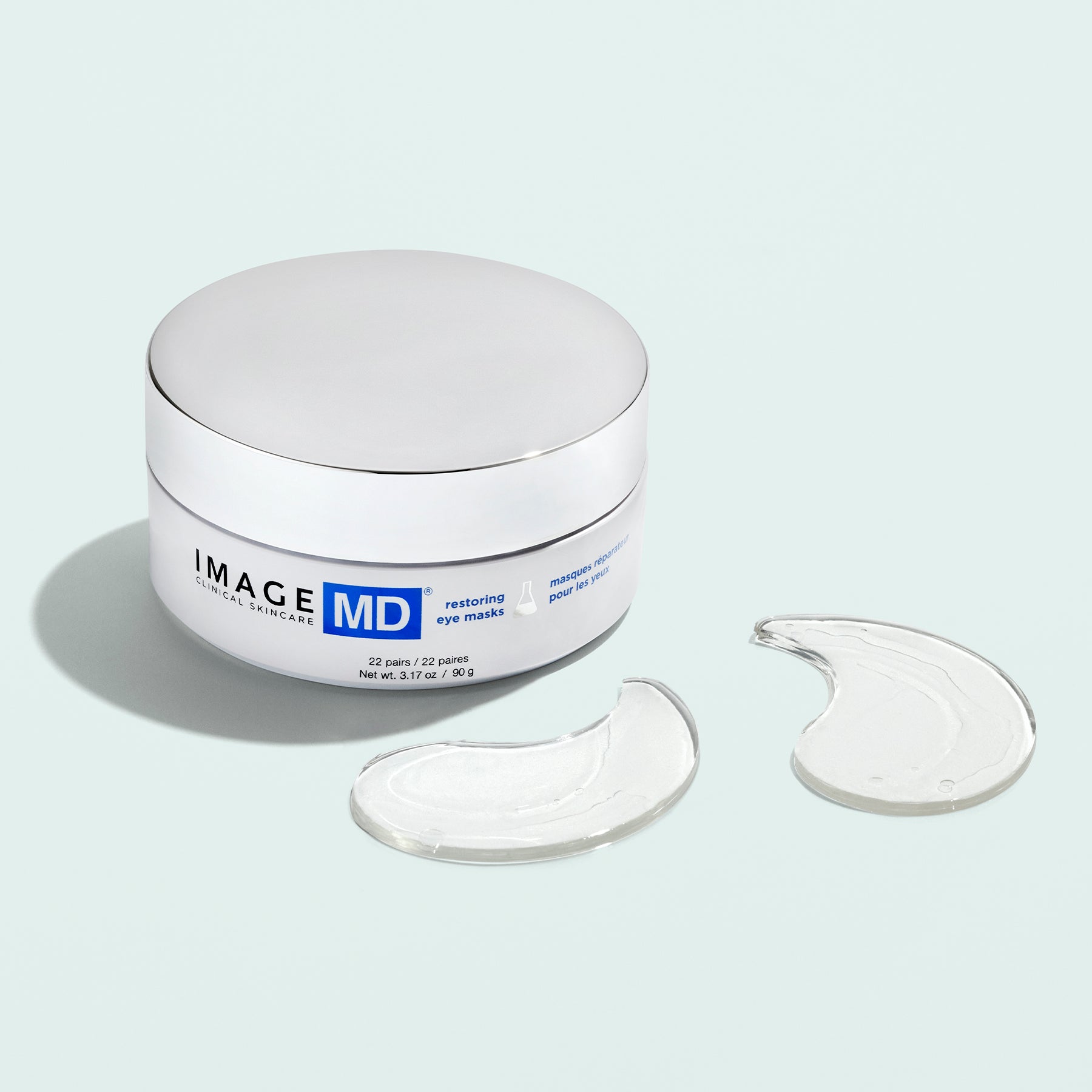 IMAGE MD restoring eye mask jar and eye masks
