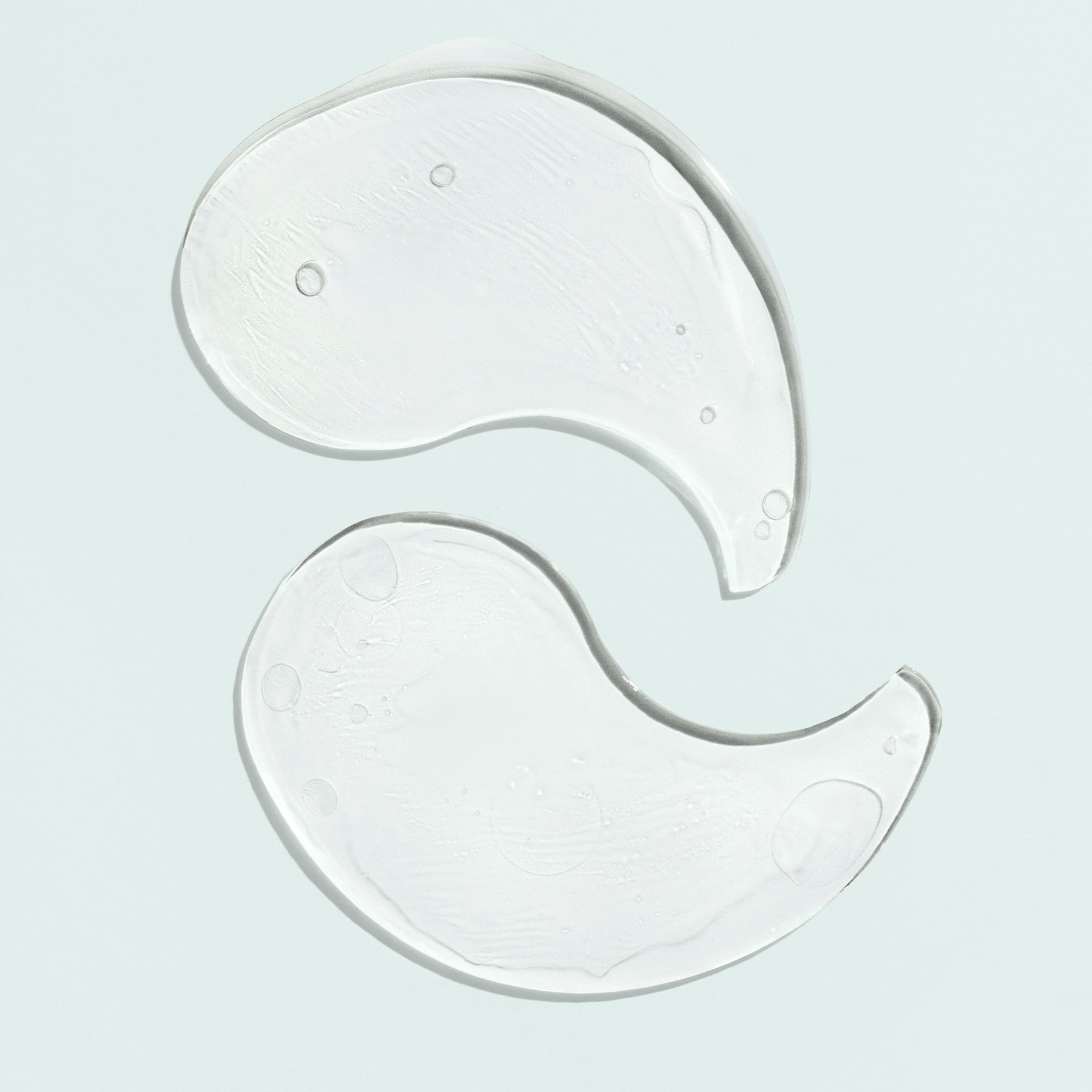 IMAGE MD restoring hydro-gel eye masks on a blue background