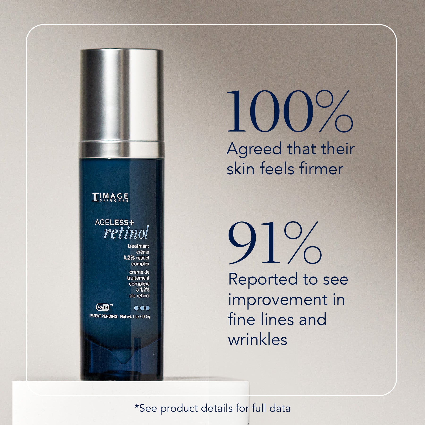 AGELESS+ retinol treatment crème 1.2% retinol complex (travel size)