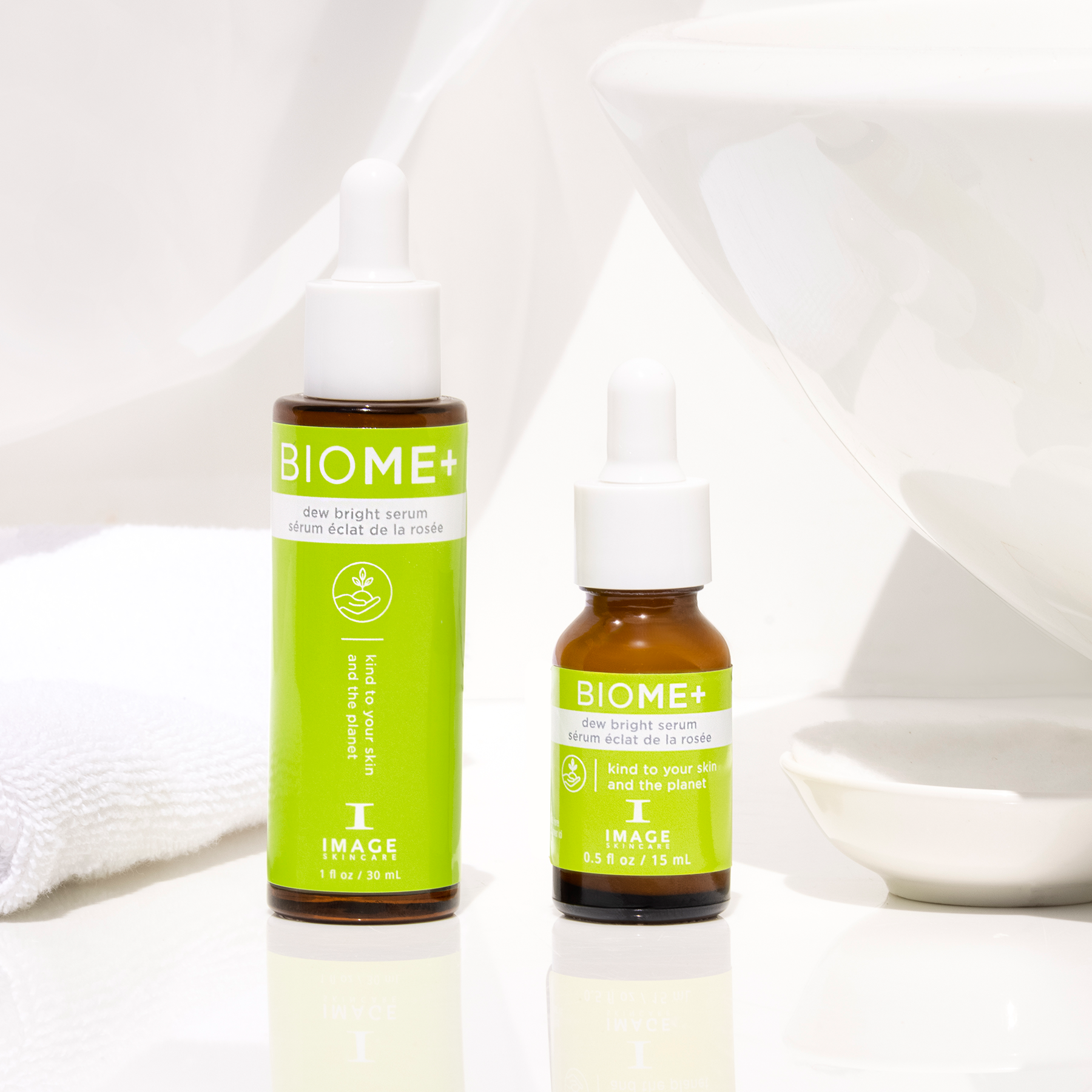 BIOME+ dew bright serum (travel-size)