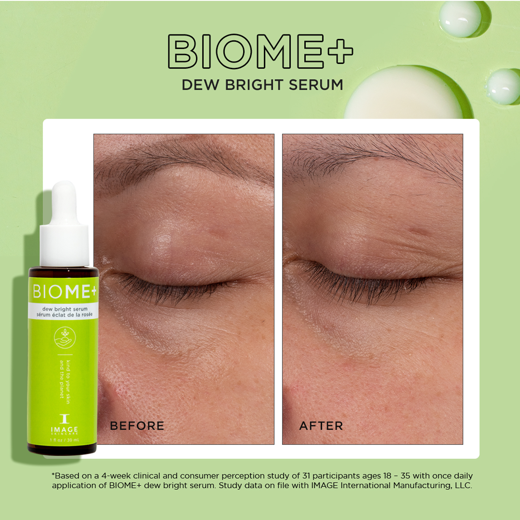BIOME+ dew bright serum (travel-size)